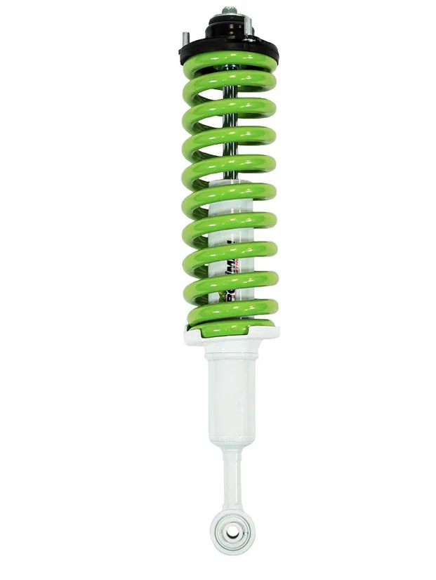 12710GR-CCK-PB-D – IRONMAN 4X4 Coil Over Shock Absorber, Non Adjustable Valving 2-1/2 Inch Lift Pigtail Spring White ...
